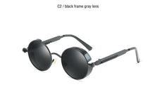 Load image into Gallery viewer, Round Metal Mirror Sunglasses